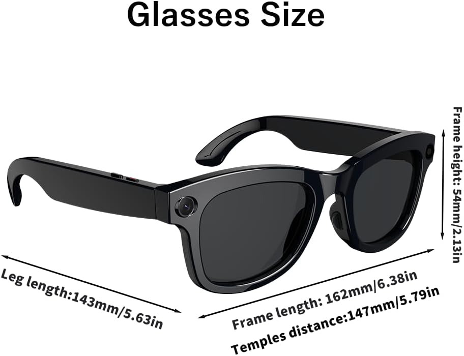 Lunettes Connectées de Capture HD VisionPro
