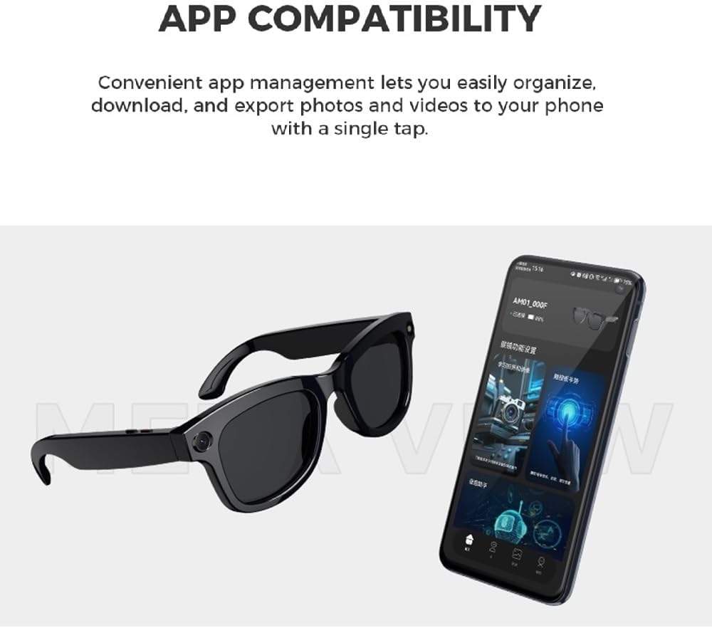 Lunettes Connectées de Capture HD VisionPro